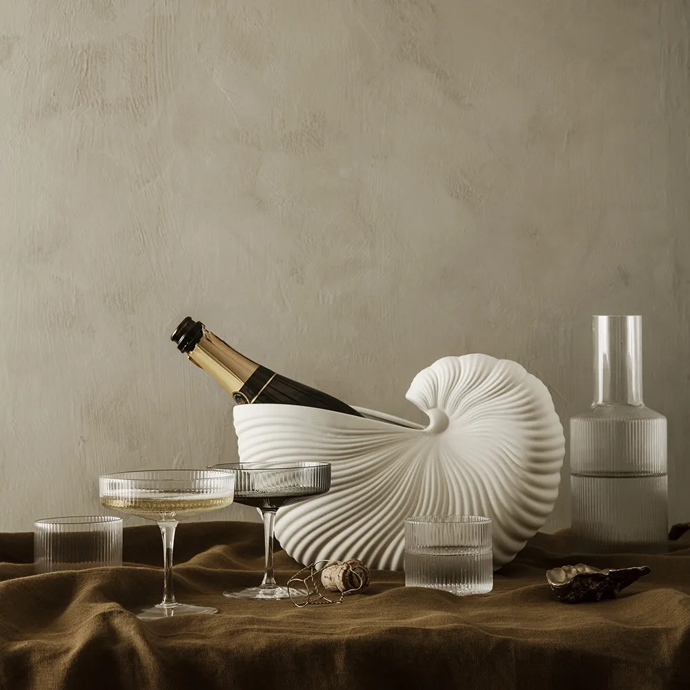 Ripple Champagneglas 2 st - Smoked