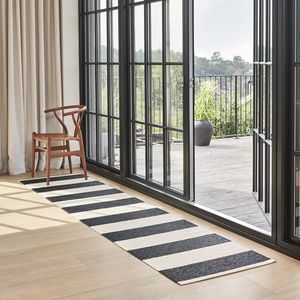 Bob matta Black/Vanilla 70 x 150 cm