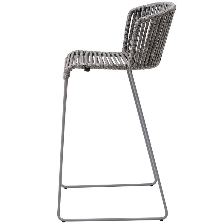 Alternativ bild 1 för Cane-line - Choice Chair Cushion - Indoor - Kuddar för utomhusbruk - Back Cushion - Light Grey, Cane-line Essence - W50 x D46 x H3 cm