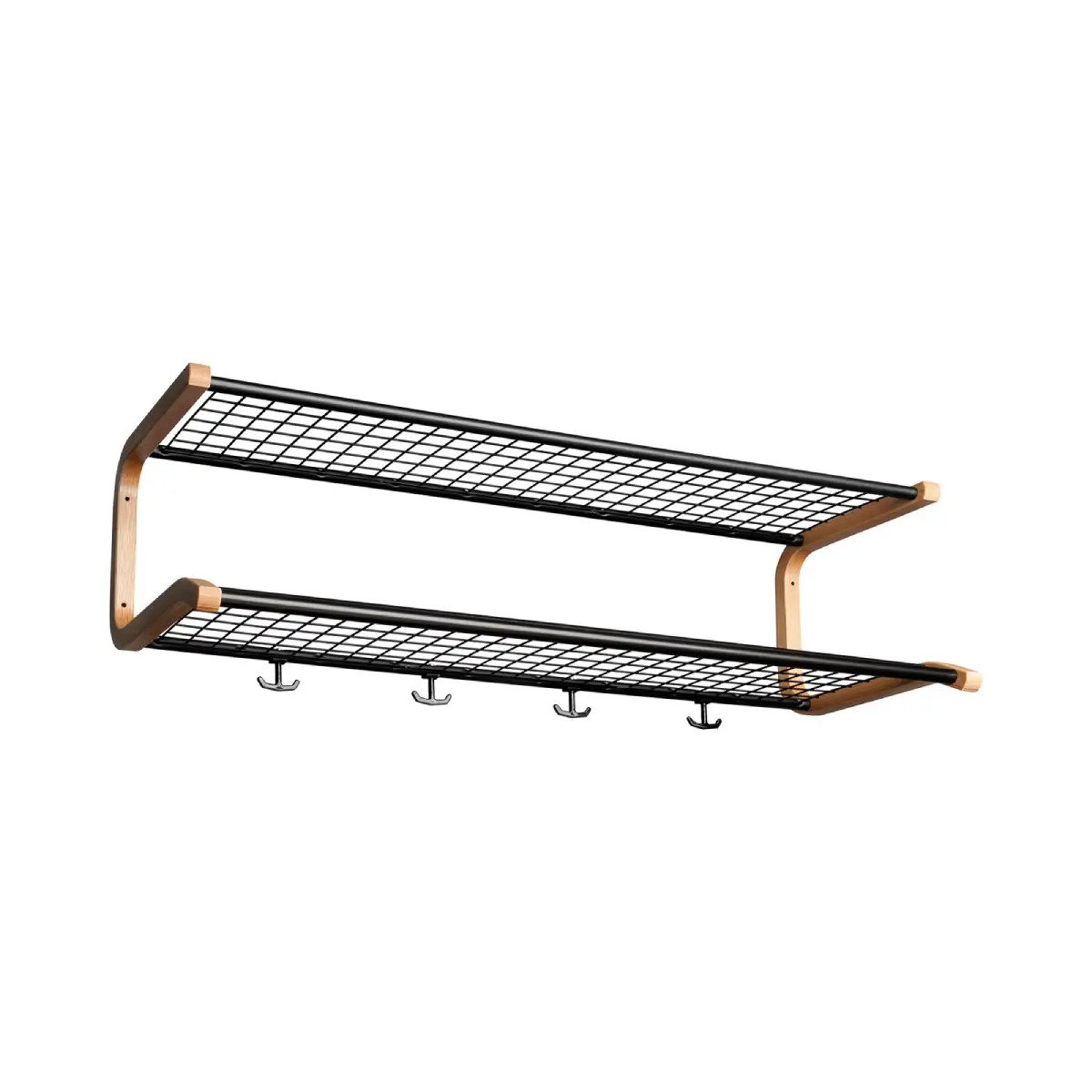 Essem Design, Anna hatthylla 100 cm Svart Ek