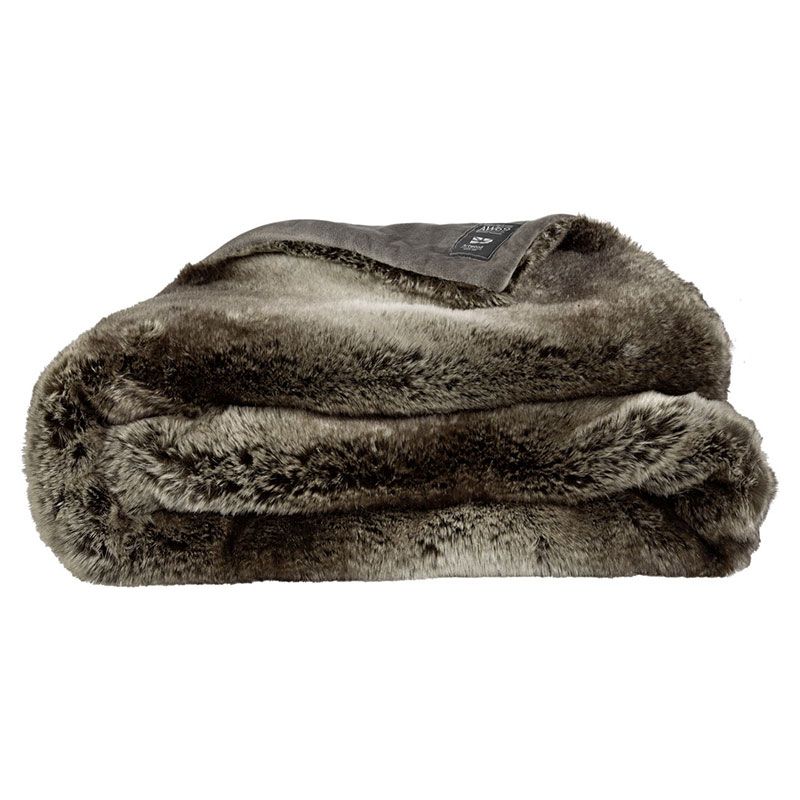 Pläd Grey Bear 127X150 Cm