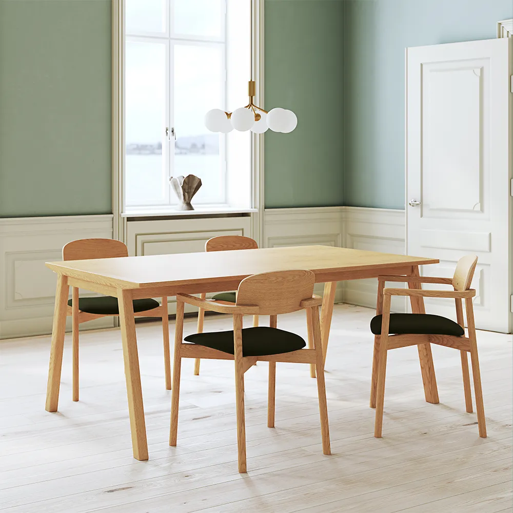 SM140 Matbord 100x174 cm Naturoljad Ek