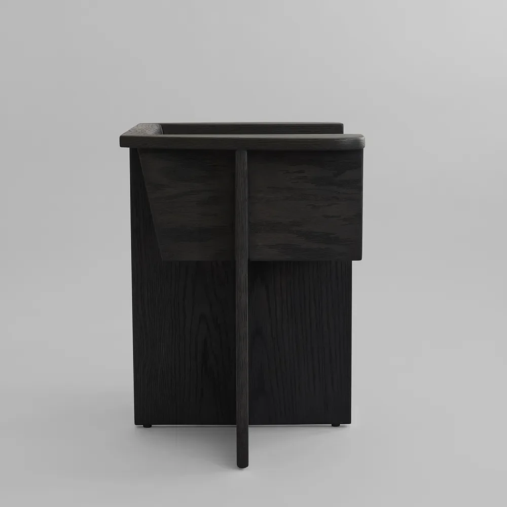 Brutus Matstol- Coffee Black Oak