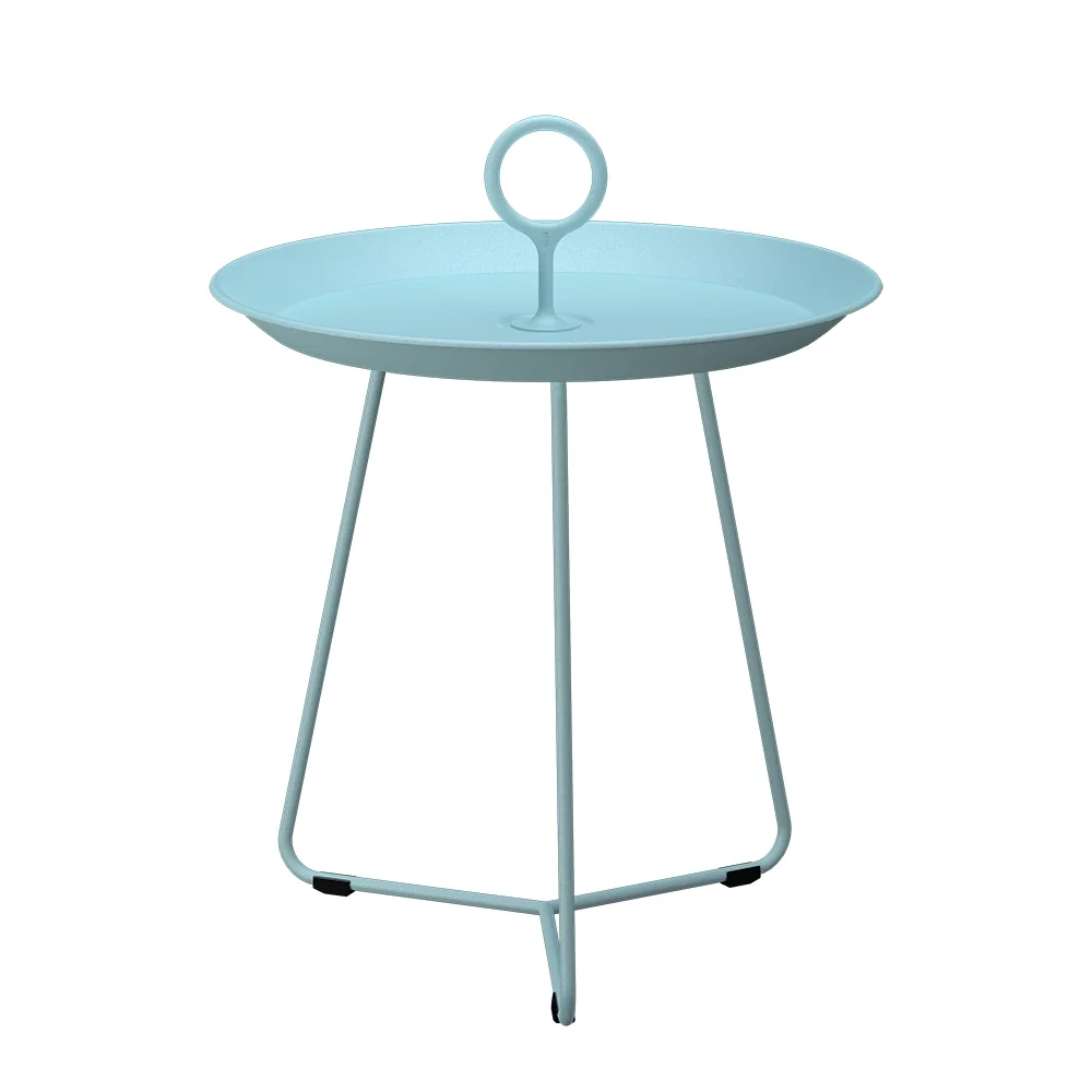 houe, eyelet sidobord ø45 ice blue