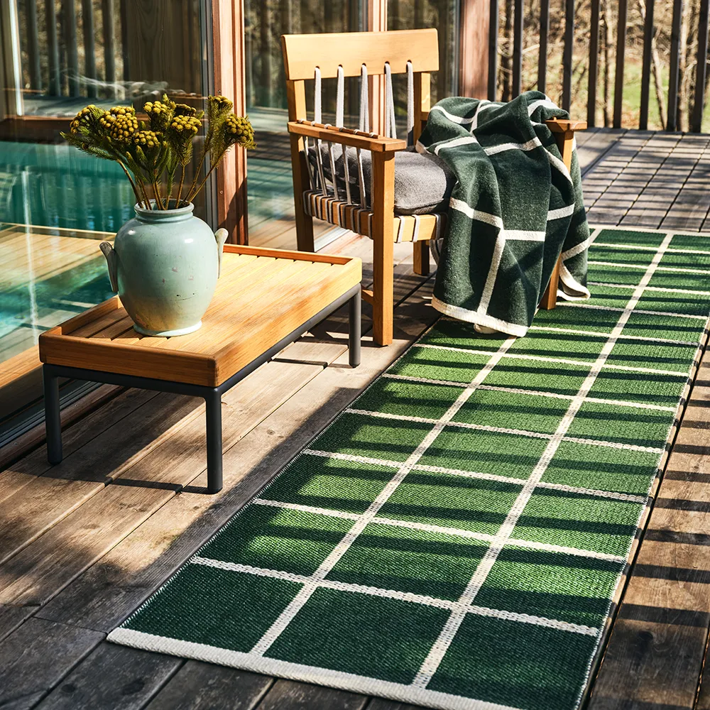 Vävd Matta Criss Leaf 70x300 cm