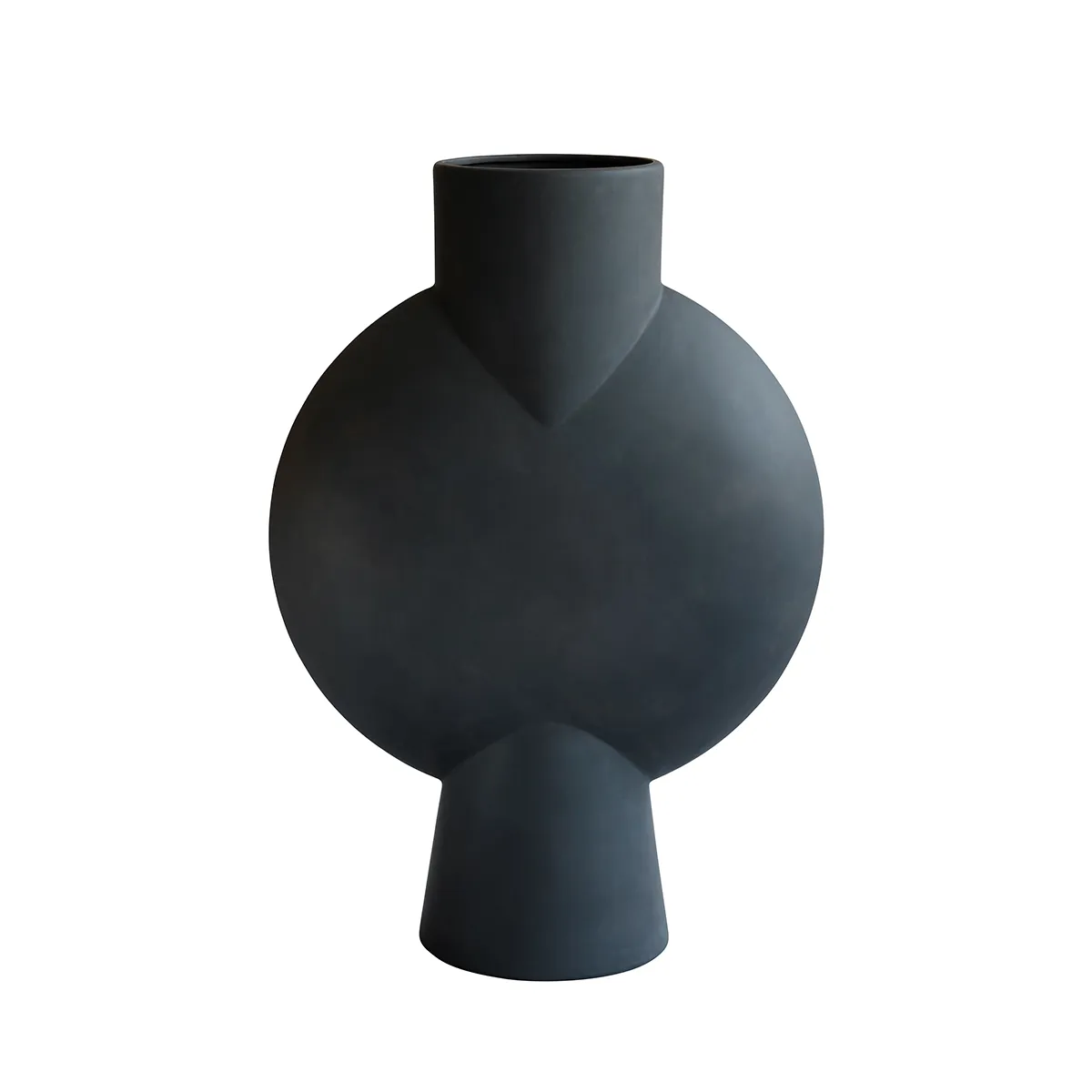 Handmålad vas Sphere Bubl Giant Coffee H100 cm