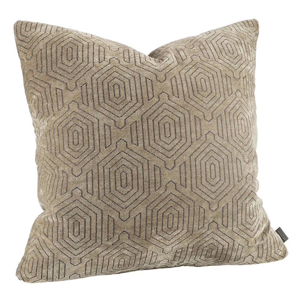 Artwood, Laurel Ethnic taupe kuddfodral 60x40 cm