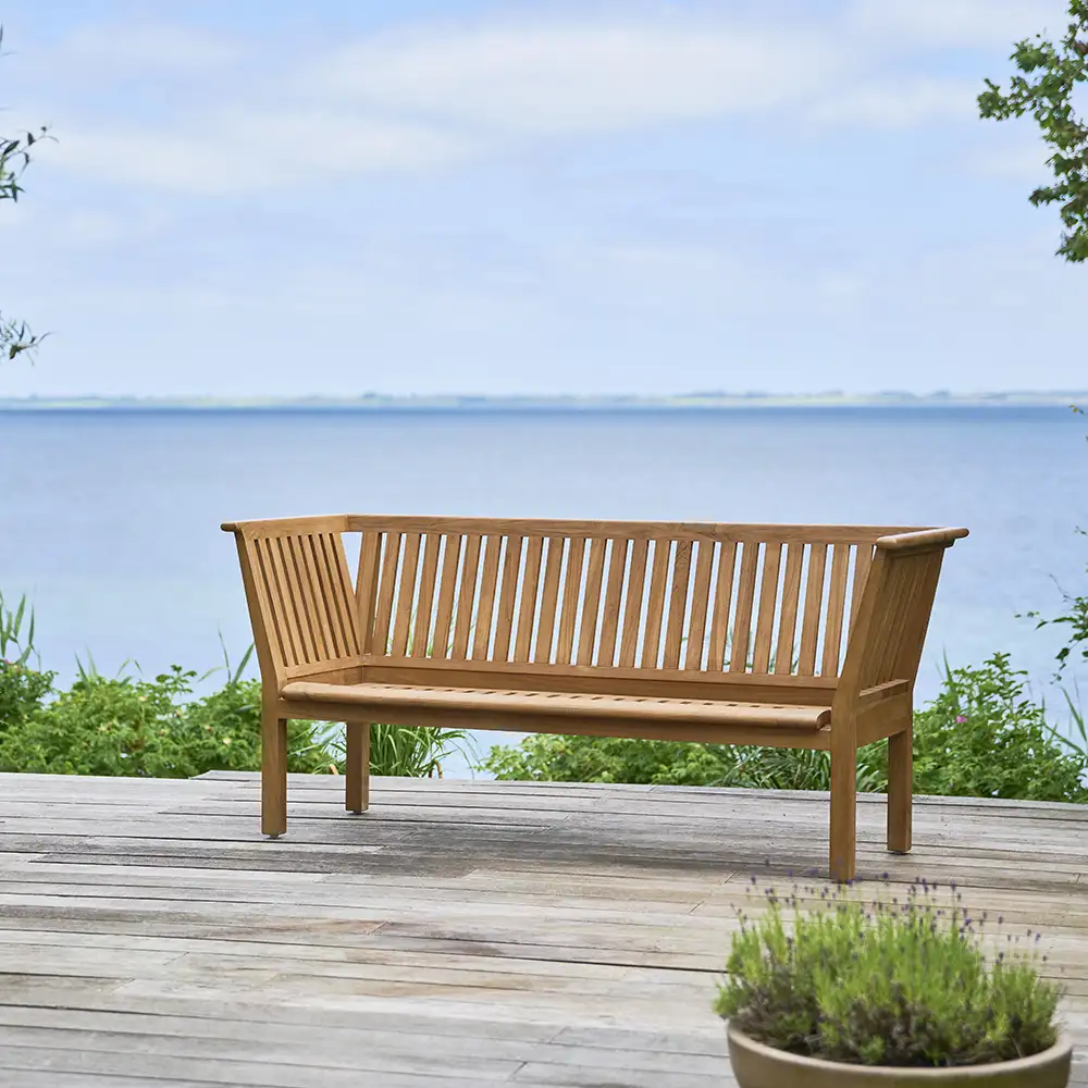 St Catherine bänk teak  