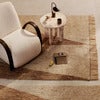 Studie matta 140x200 cm- Natural/Off-white