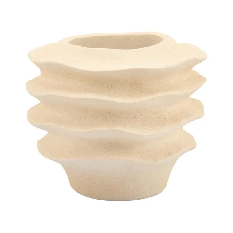 Riva small Kruka 40x40x30 cm Polyresin Vit