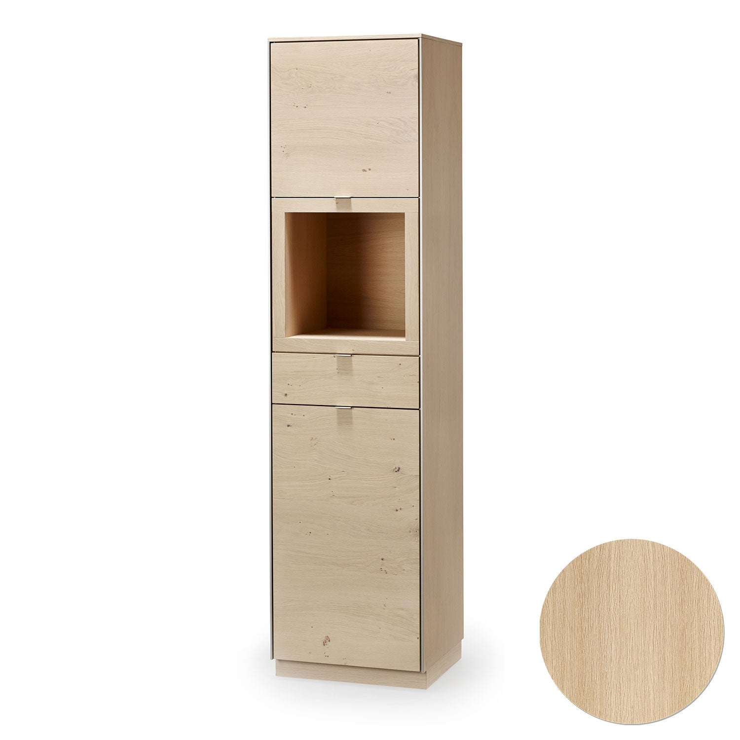 Skovby, Sm914 Vitrinskåp Ek Lack