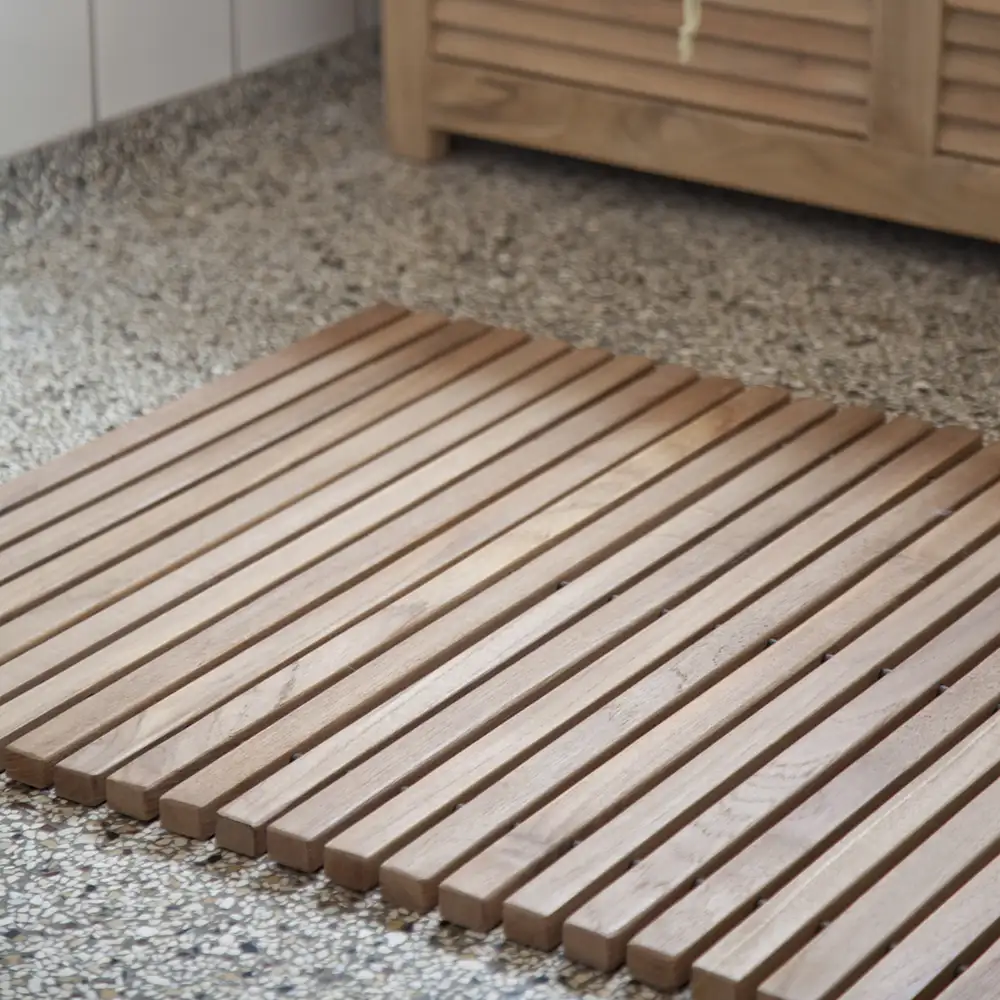 Alternativ bild 1 för Cinas, Bath Badrumsmatta 40x60 cm Teak