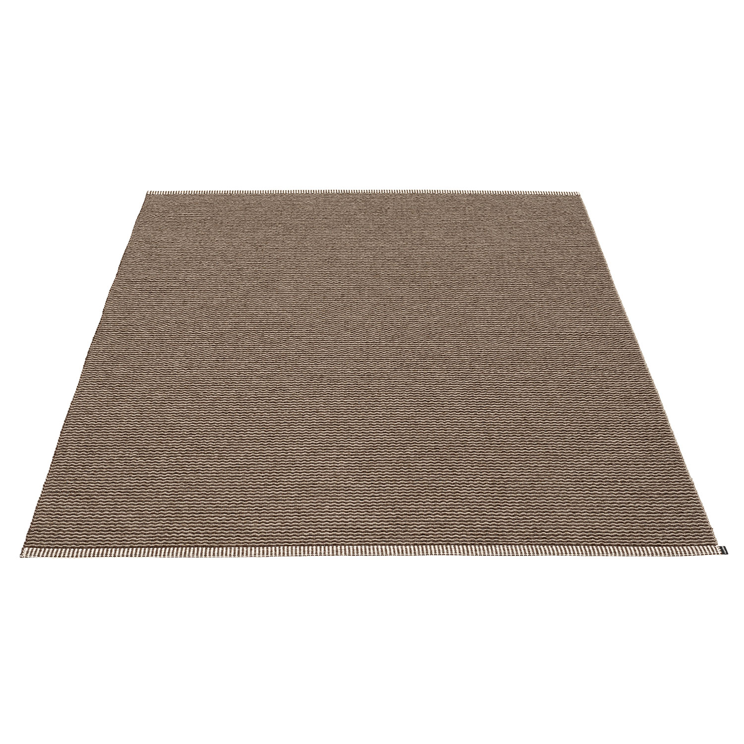 Pappelina Mono matta 180×220 cm dark brown / dark linen