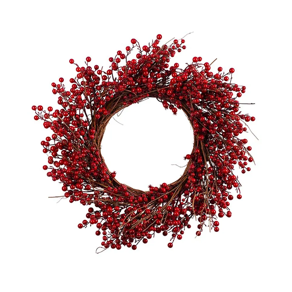 Mr Plant, Bärkrans Ø75 cm röd