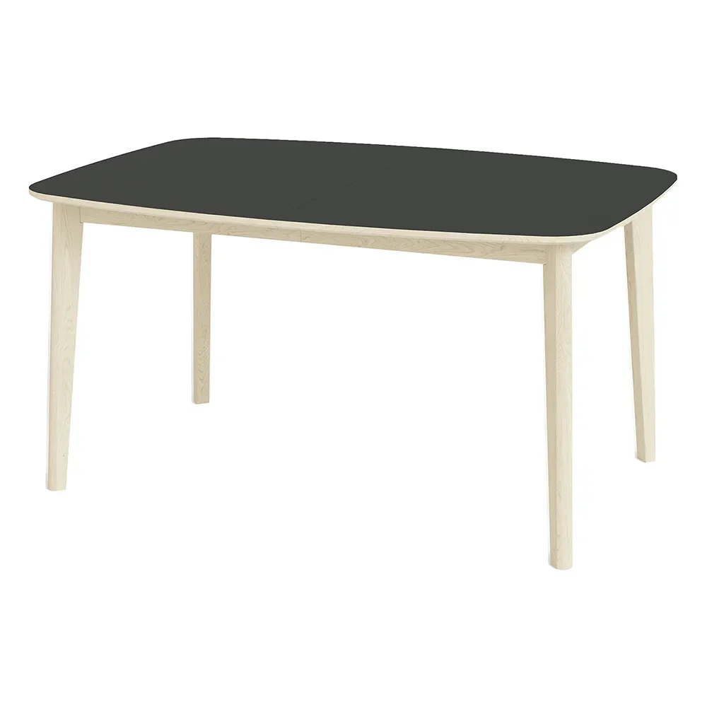 Sm118 Bord Ek Vitolja/Svart Nanolaminat