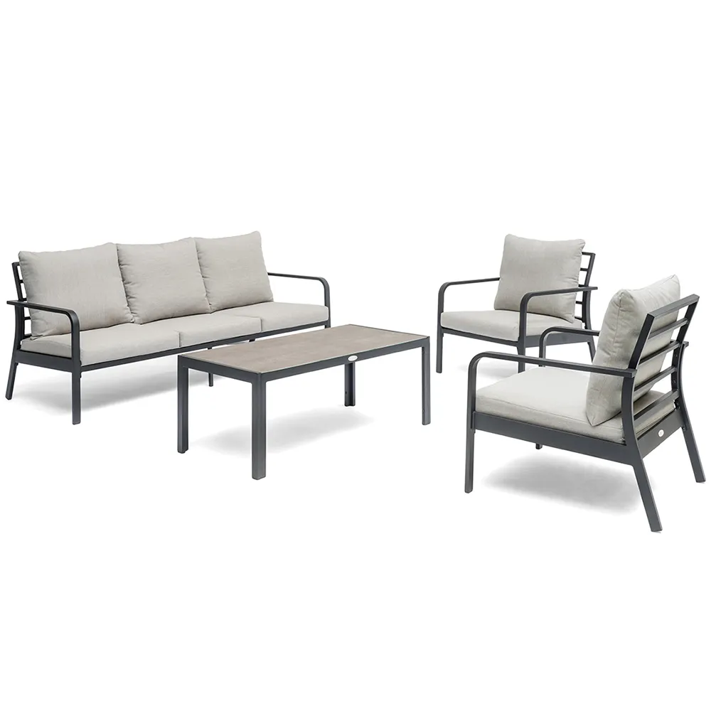 Hånger Soffgrupp Svart 