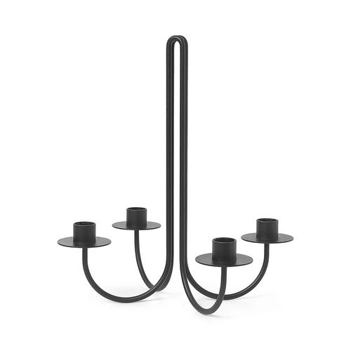 Ljusstake Sway Black