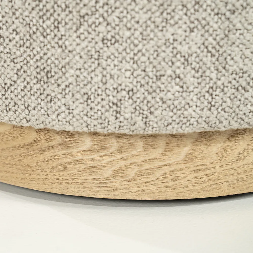 Puff Avah Small Taupe