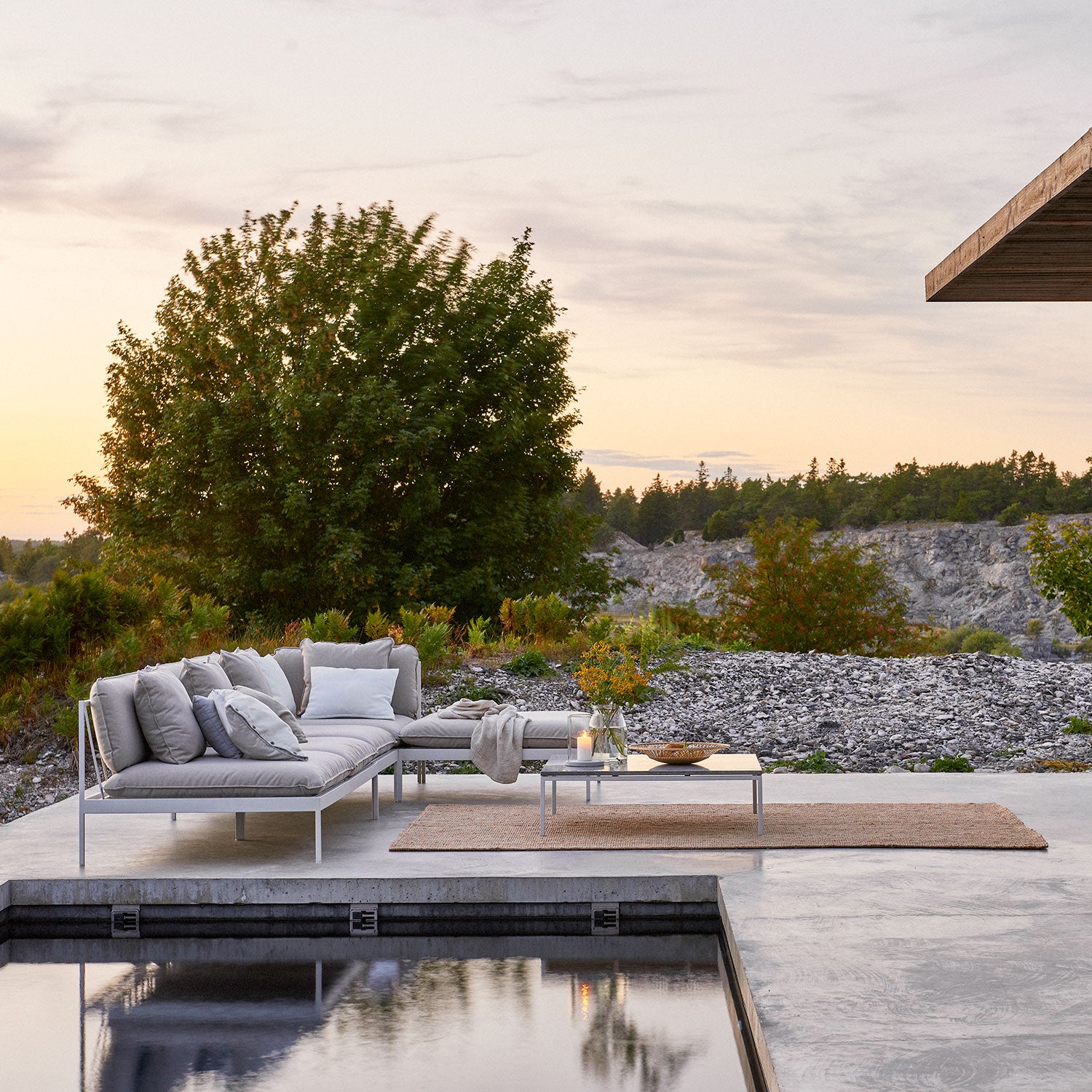 Bönan Soffbord 105x105 cm 