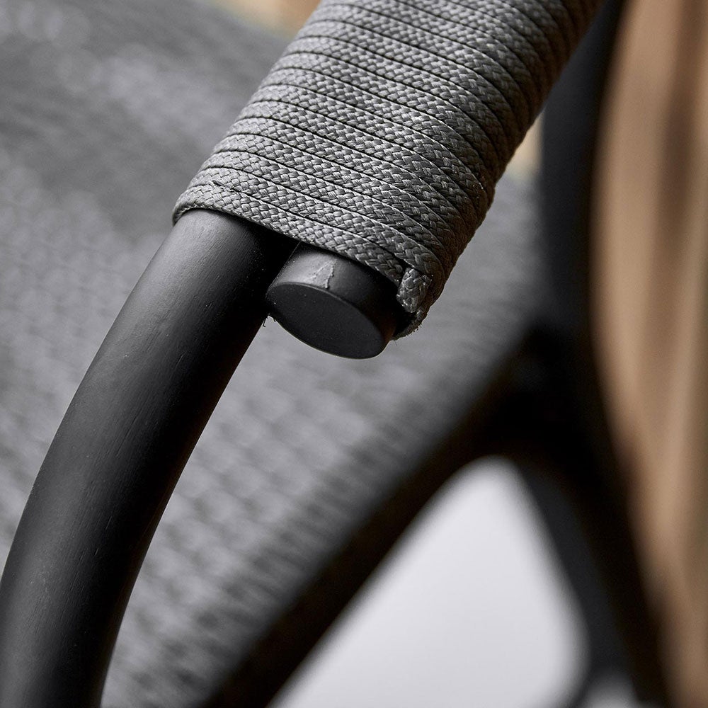 Noble karmstol rotting Svart