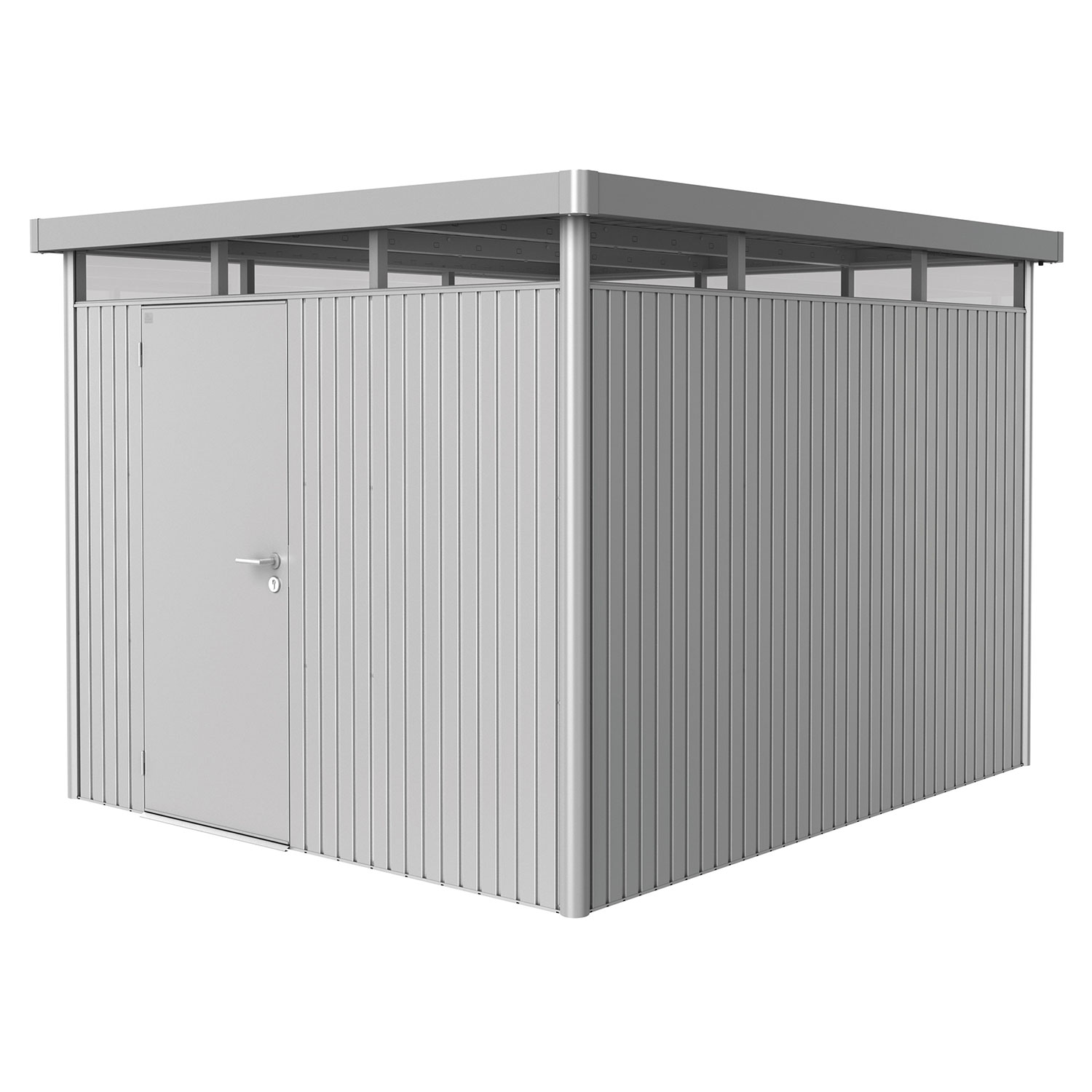 Biohort, Highline Trädgårdsskjul storlek h5 metallic silver Biohort