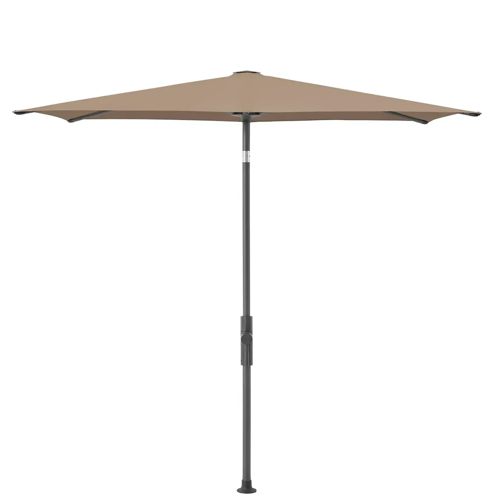 Glatz, Twist parasoll 250x200 cm anthracite Kat.5 650 Camel