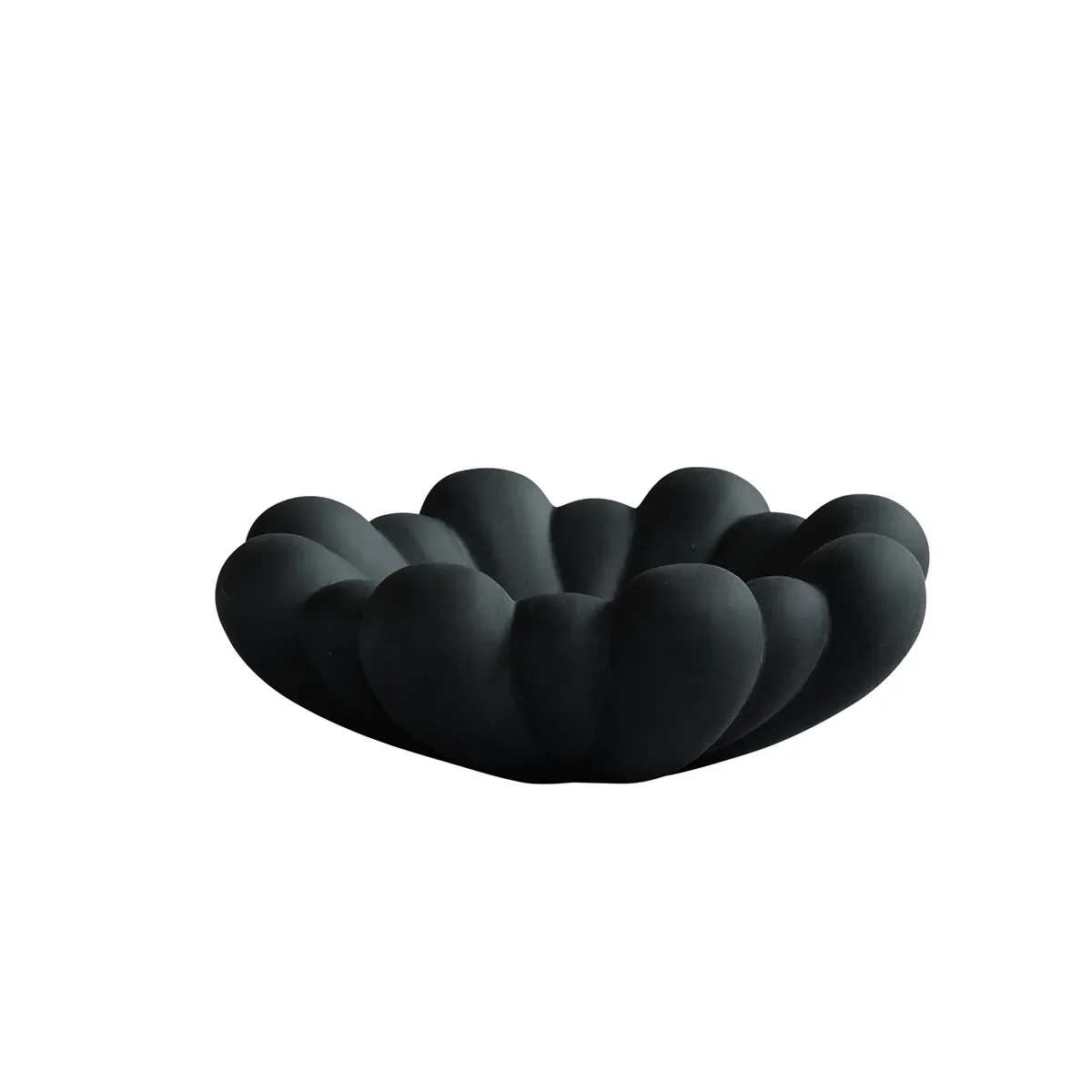 101 Copenhagen, Handgjord Dekorationsskål Bloom Black Ø 28,5 cm