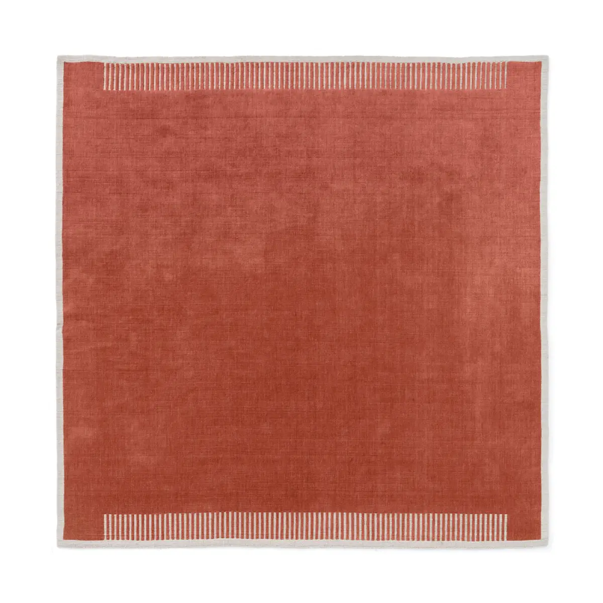 Audo CPH, Duomo Rug, 270 x 270 cm - Terracotta, Red