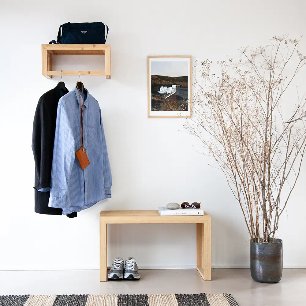 Rib Hatthylla 45 cm Bambu 