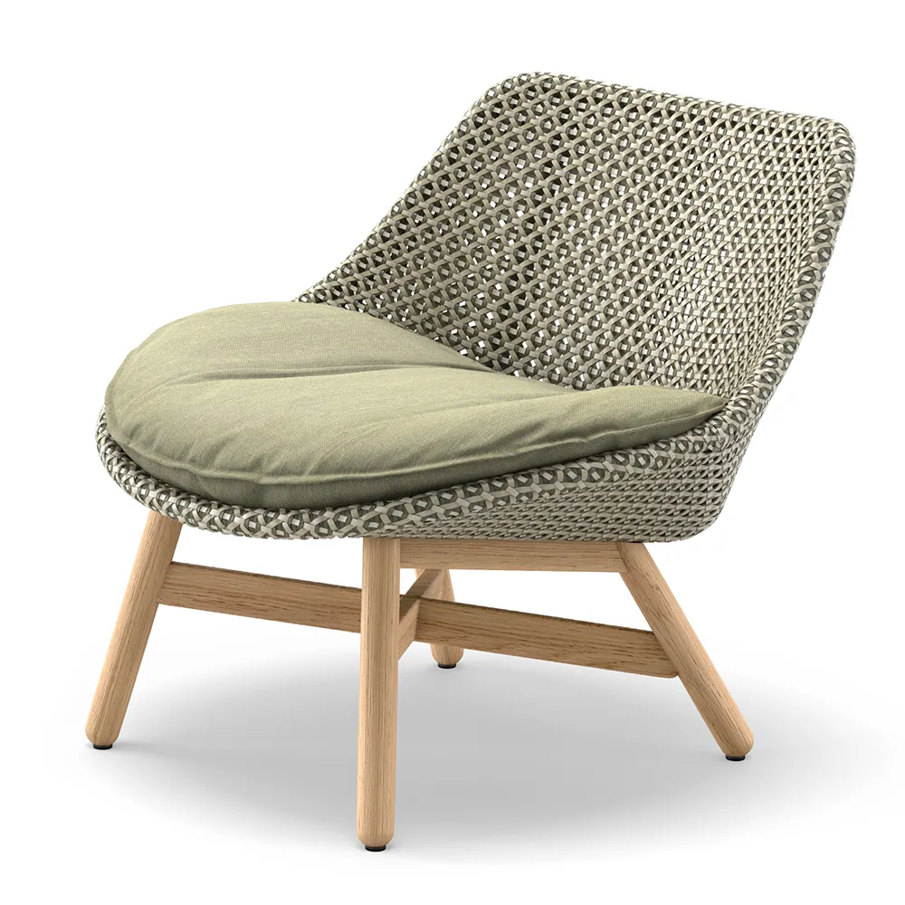 Dedon, Mbrace clubf&aring;t&ouml;lj teak AXD teak 0205 alloro 0120