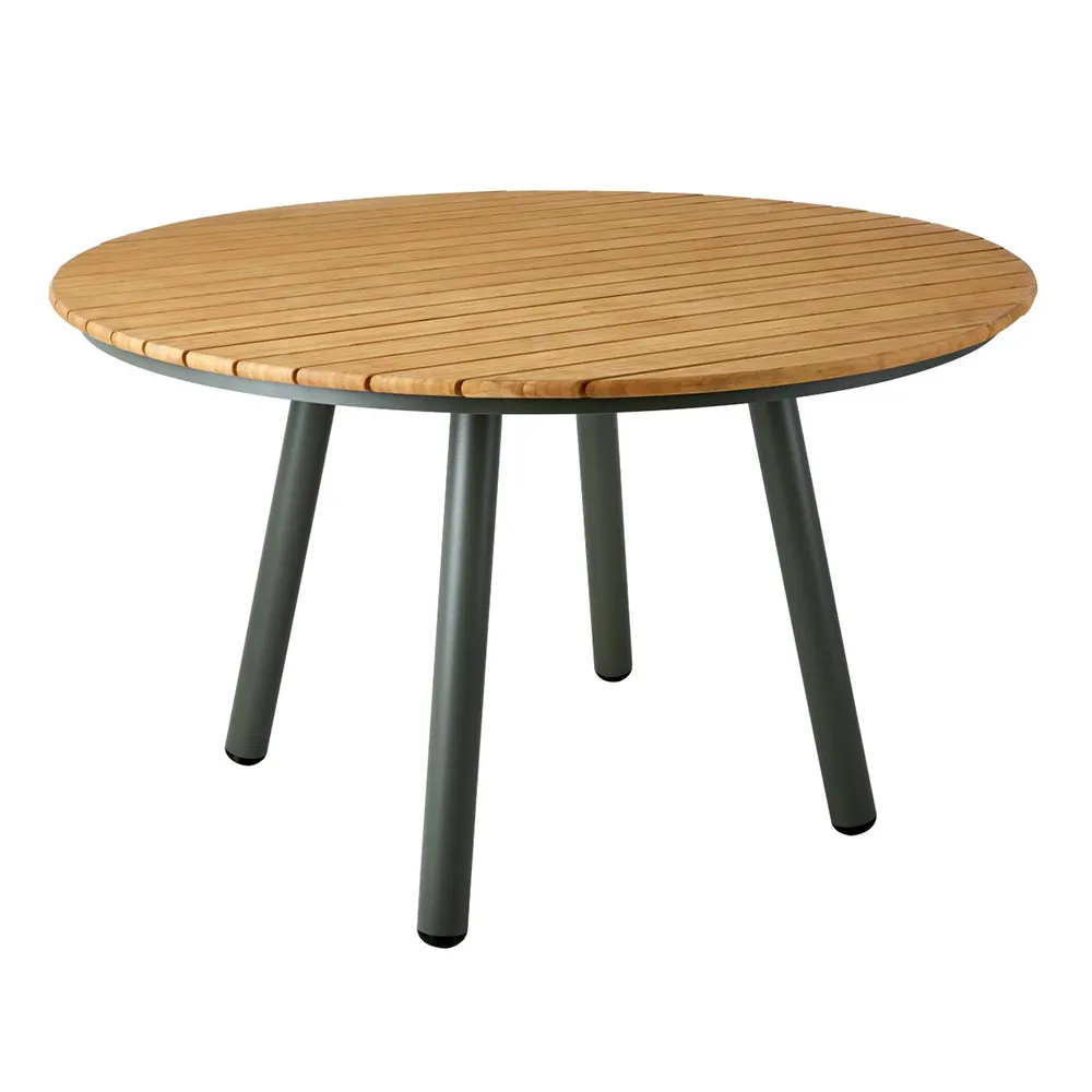 Bam Bo Matbord Ø120 cm Bambu/Nordic Green