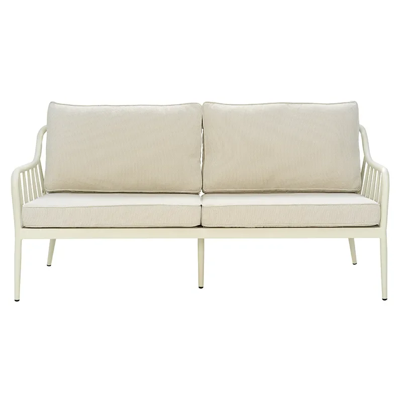 Coleville 3-sits soffa  Pearl white / Dot beige