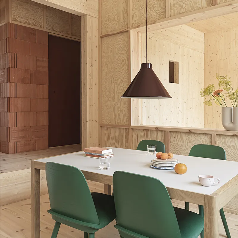 Nerd matstol - Grön