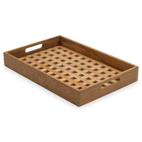 Fionia Tray 48X32 cm Teak 