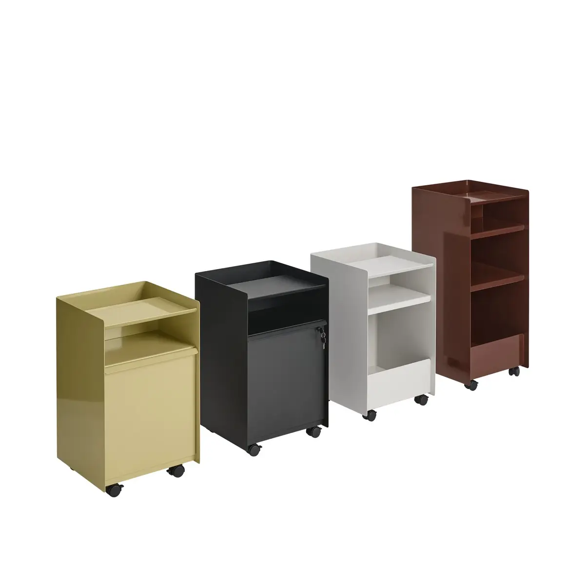 Folded Trolley H 61,5 cm Hurts - Svart