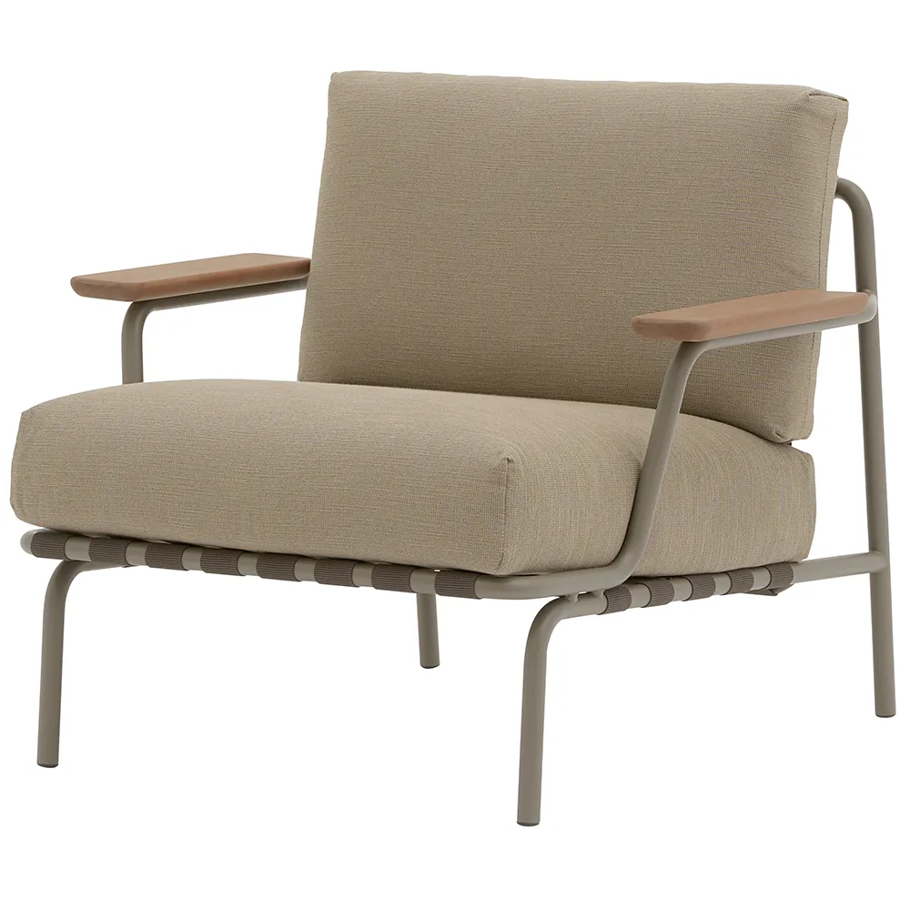 muuto, settle fåtölj ribbed weave 5/taupe