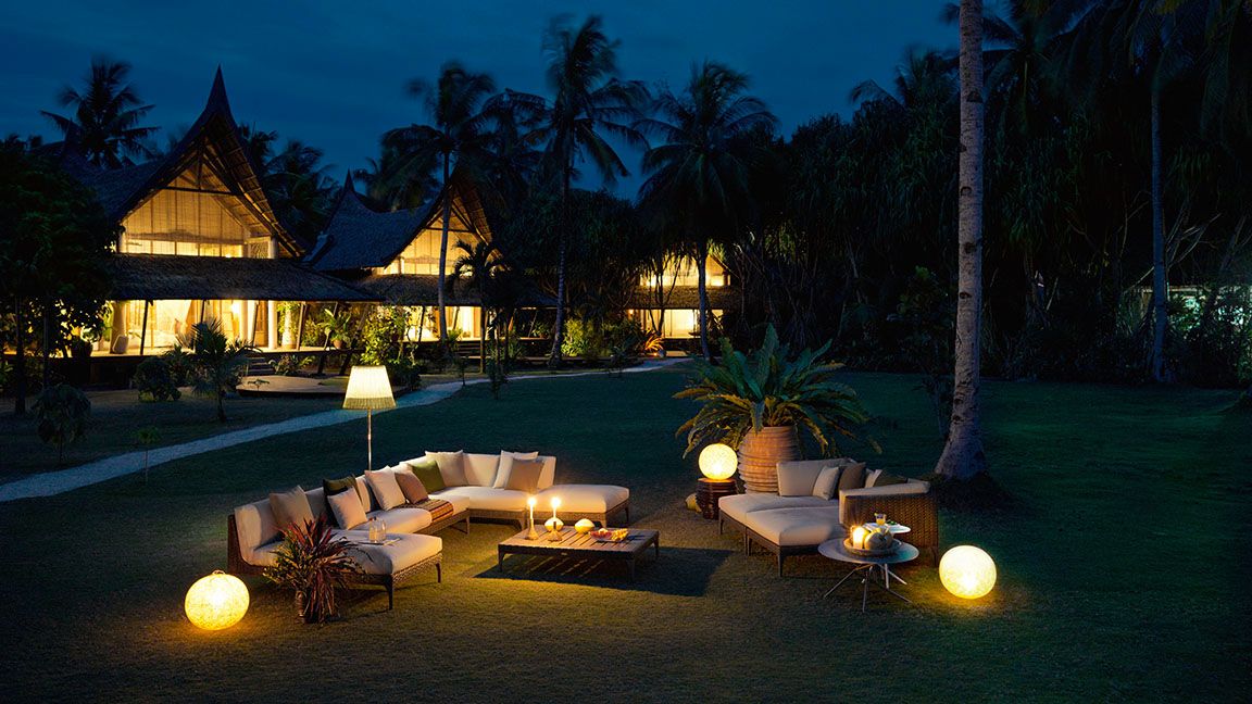 Babylon sidobord taupe 