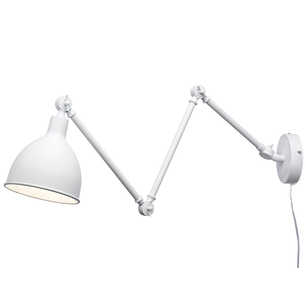 by Rydéns, Bazar vägglampa l61.5-122 cm vit