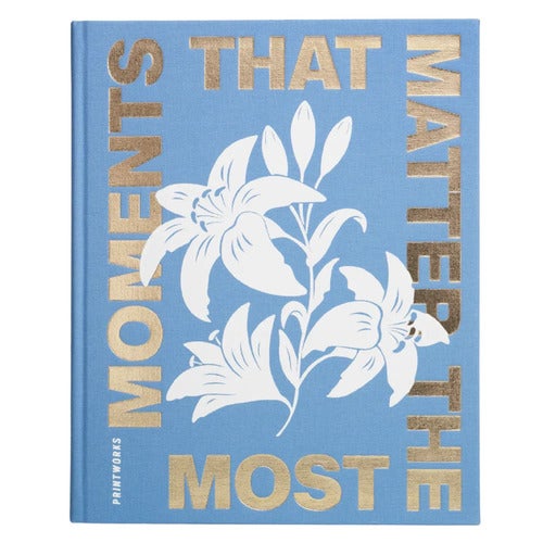 Fotoalbum - Moments that Matters the Most Blue