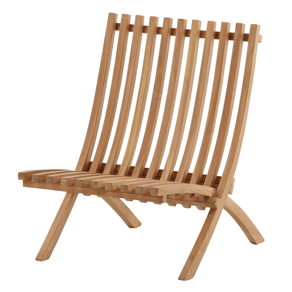 Venture Design Kenya Sissor Loungefåtölj Teak 2-pack