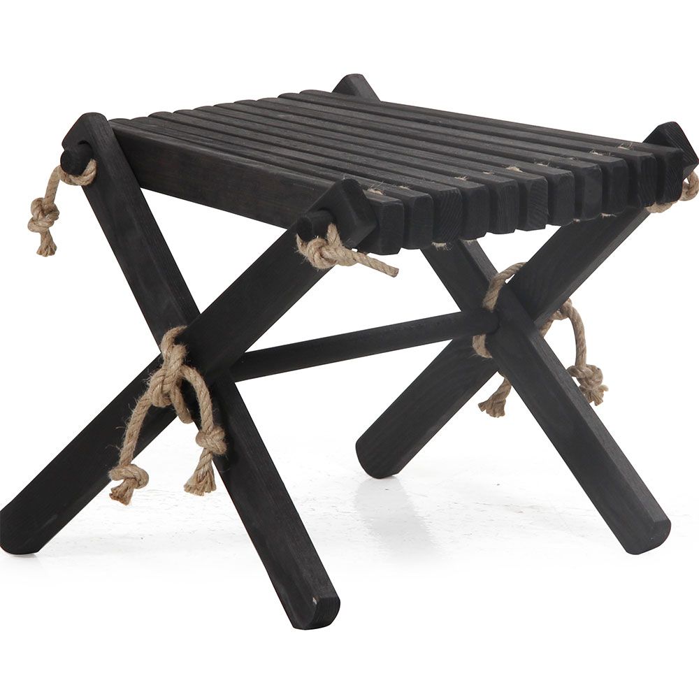 Brafab, Ribbon fotpall svart