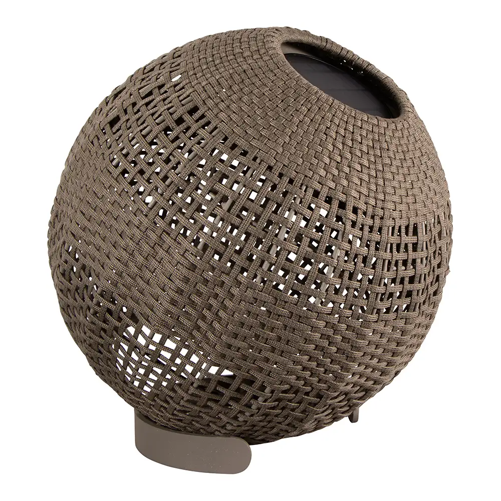 Cane-line, Illusion lampa rund Taupe, Soft Rope