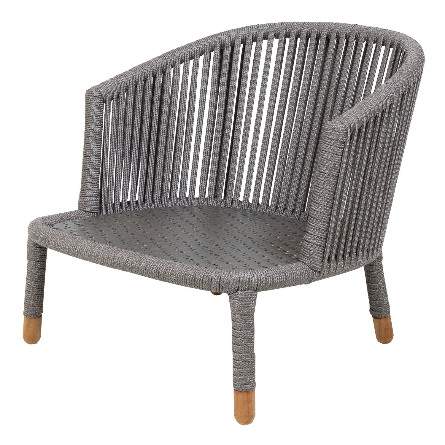 Moments loungefåtölj grey