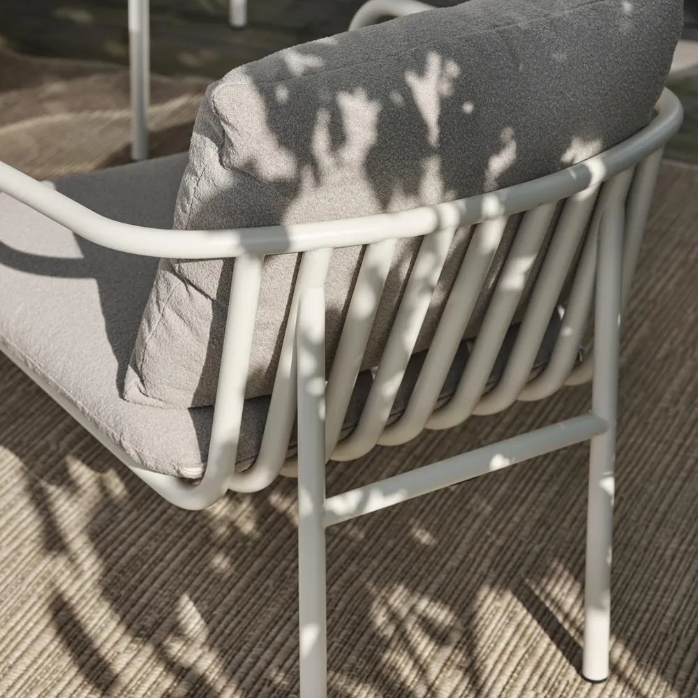 Bendt Fåtölj Teddy Beige/Pearl White