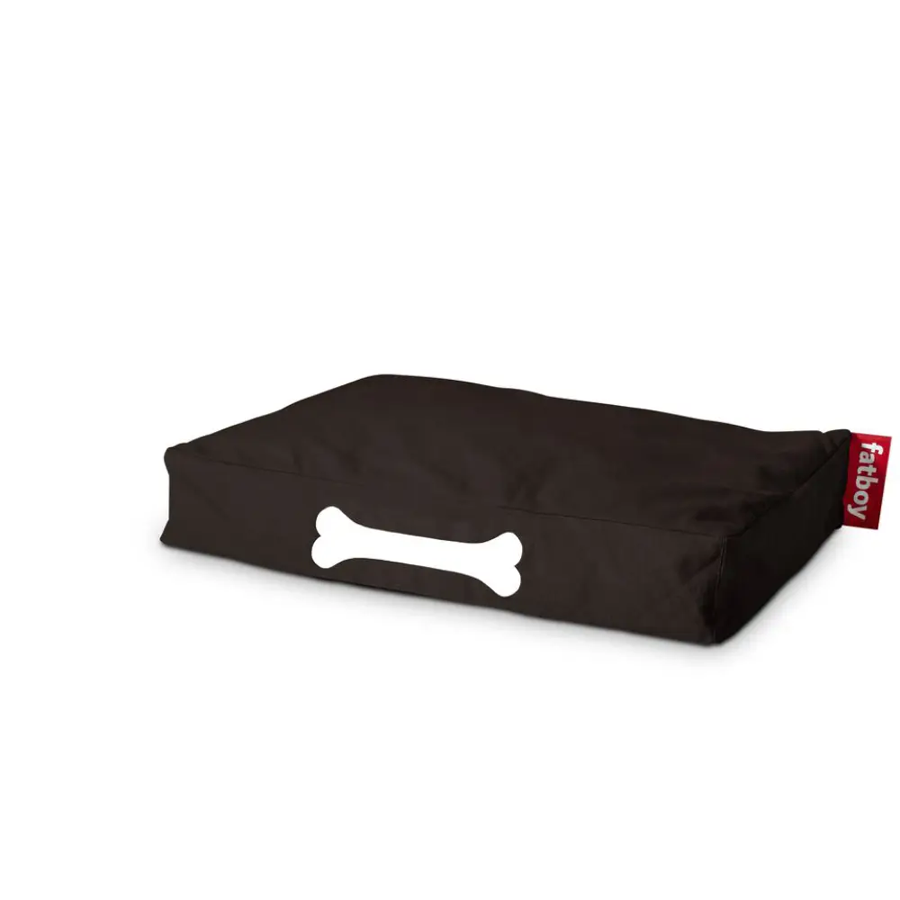 Fatboy, doggielounge S canvas recycled Hundbädd black licorice