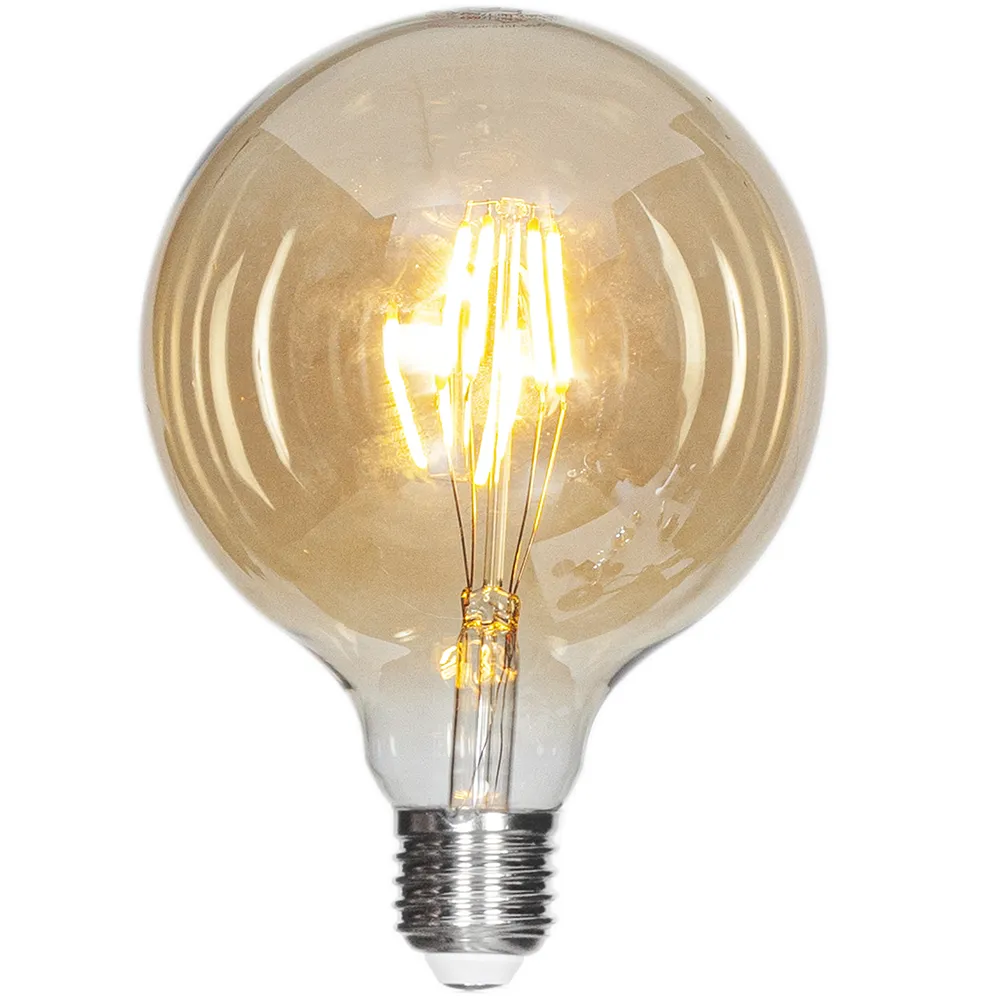 by Rydéns, Filament ljuskälla LED dimbar glob E27 4W Ø125mm Amber