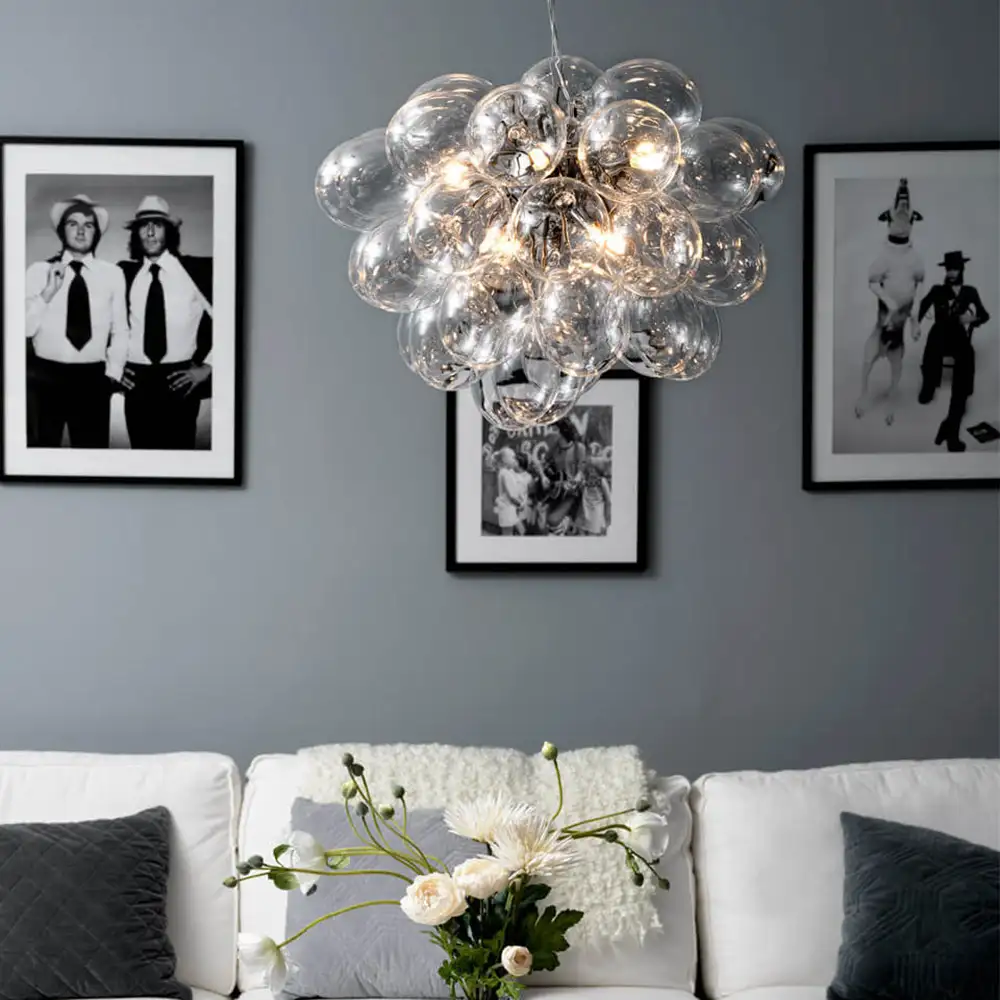 Gross taklampa Ø50cm Klarglas