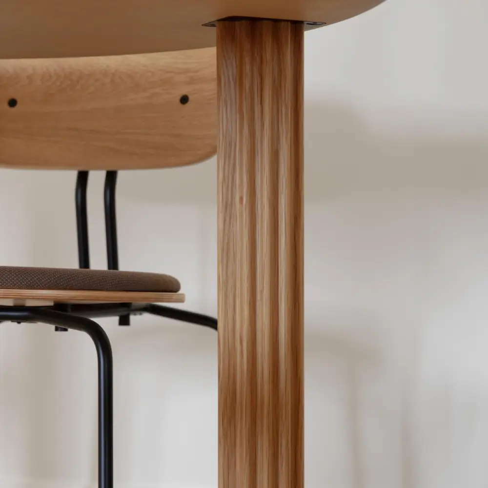 Comfort Circle Matbord Ø120 cm Oak