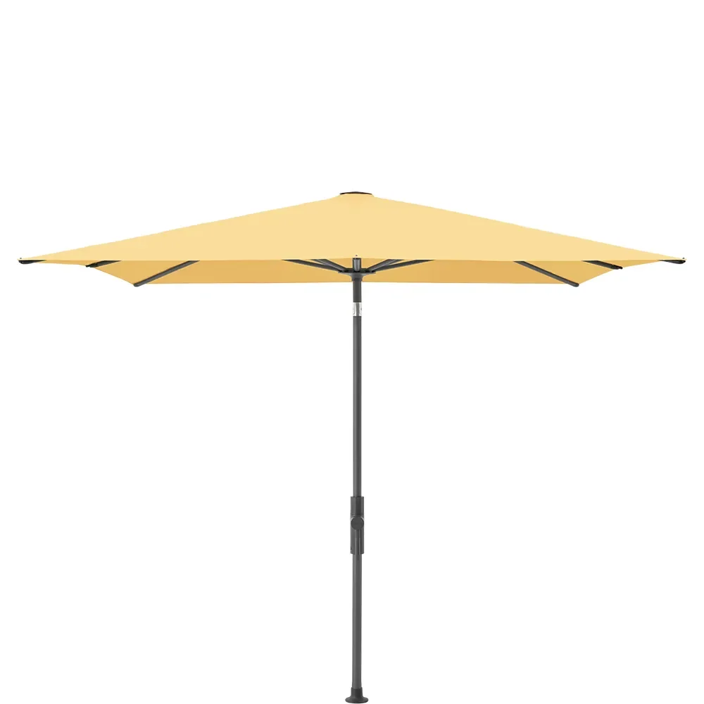 Glatz, Twist parasoll 240x240 cm anthracite Kat.4 438 Straw