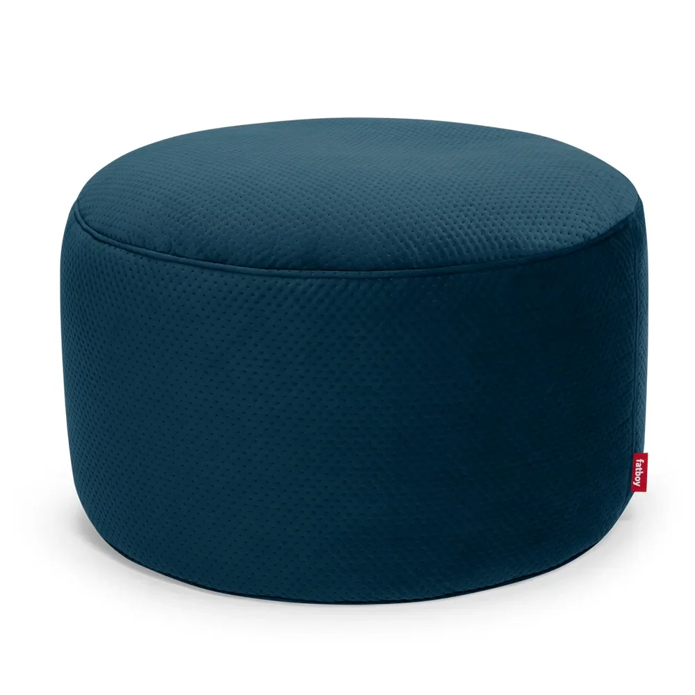 fatboy, recycled point large royal sittpuff  velvet deep sea